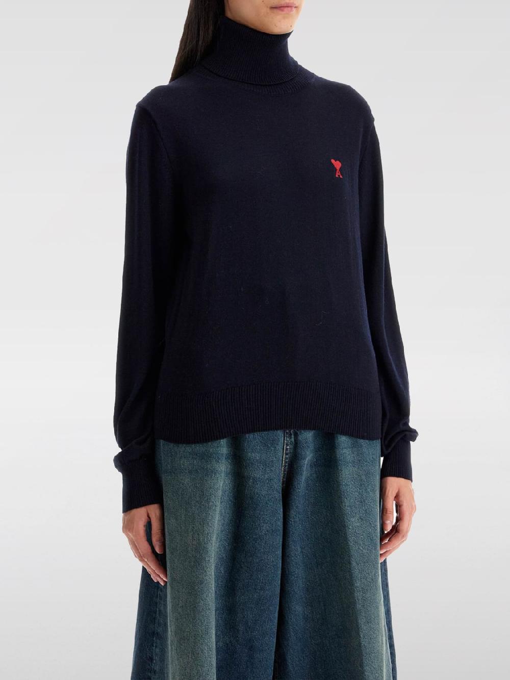 Giglio Maglia a dolcevita Ami Paris in lana