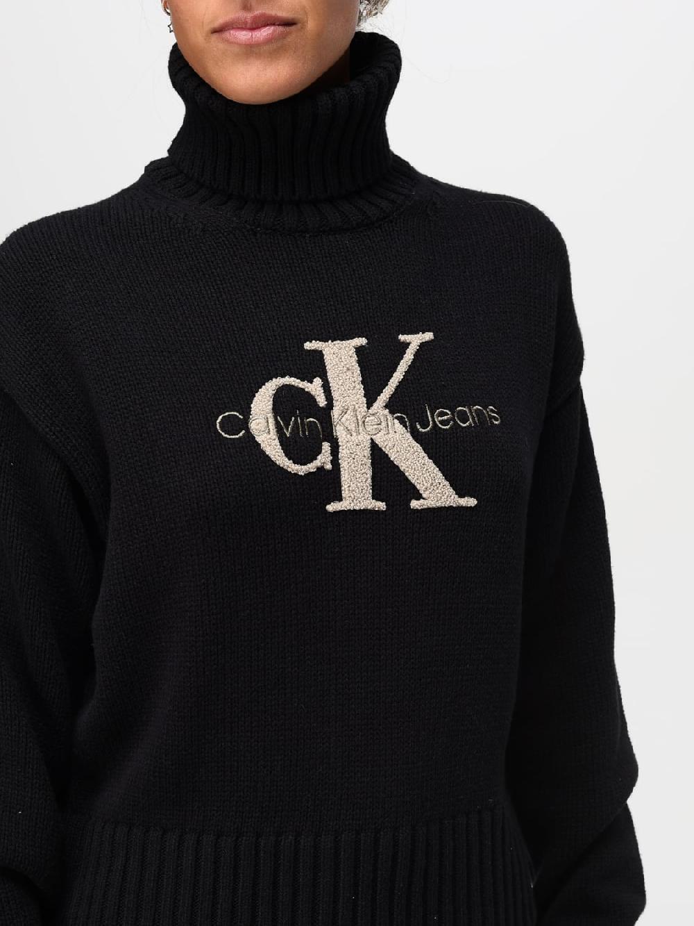 Giglio Maglia A Dolcevita Calvin Klein Jeans
