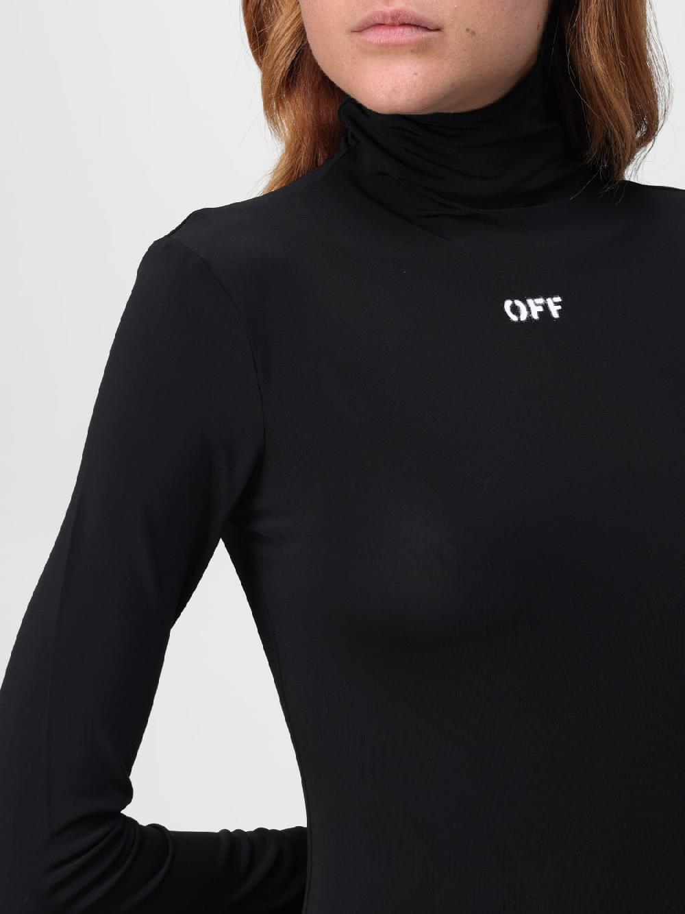 Giglio Maglia A Dolcevita Con Logo Off-White