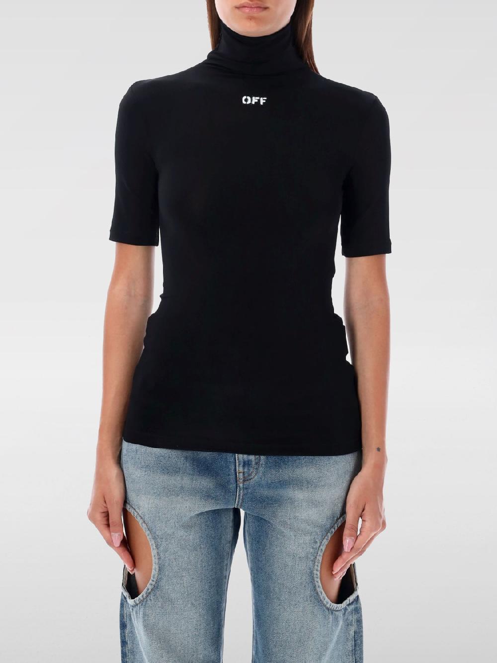 Giglio Maglia a dolcevita con logo Off-White