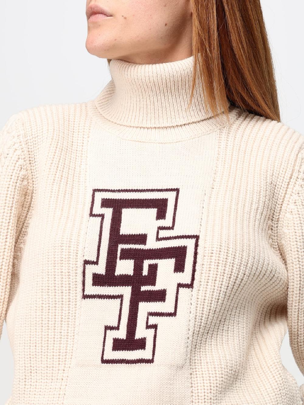 Giglio Maglia A Dolcevita EF Elisabetta Franchi