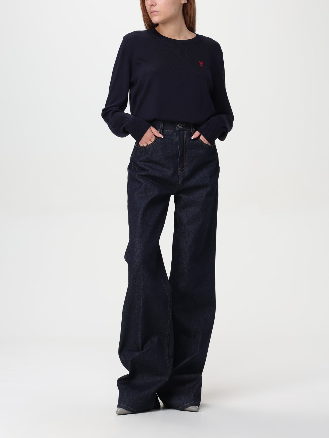 Giglio Maglia A Girocollo Ami Paris