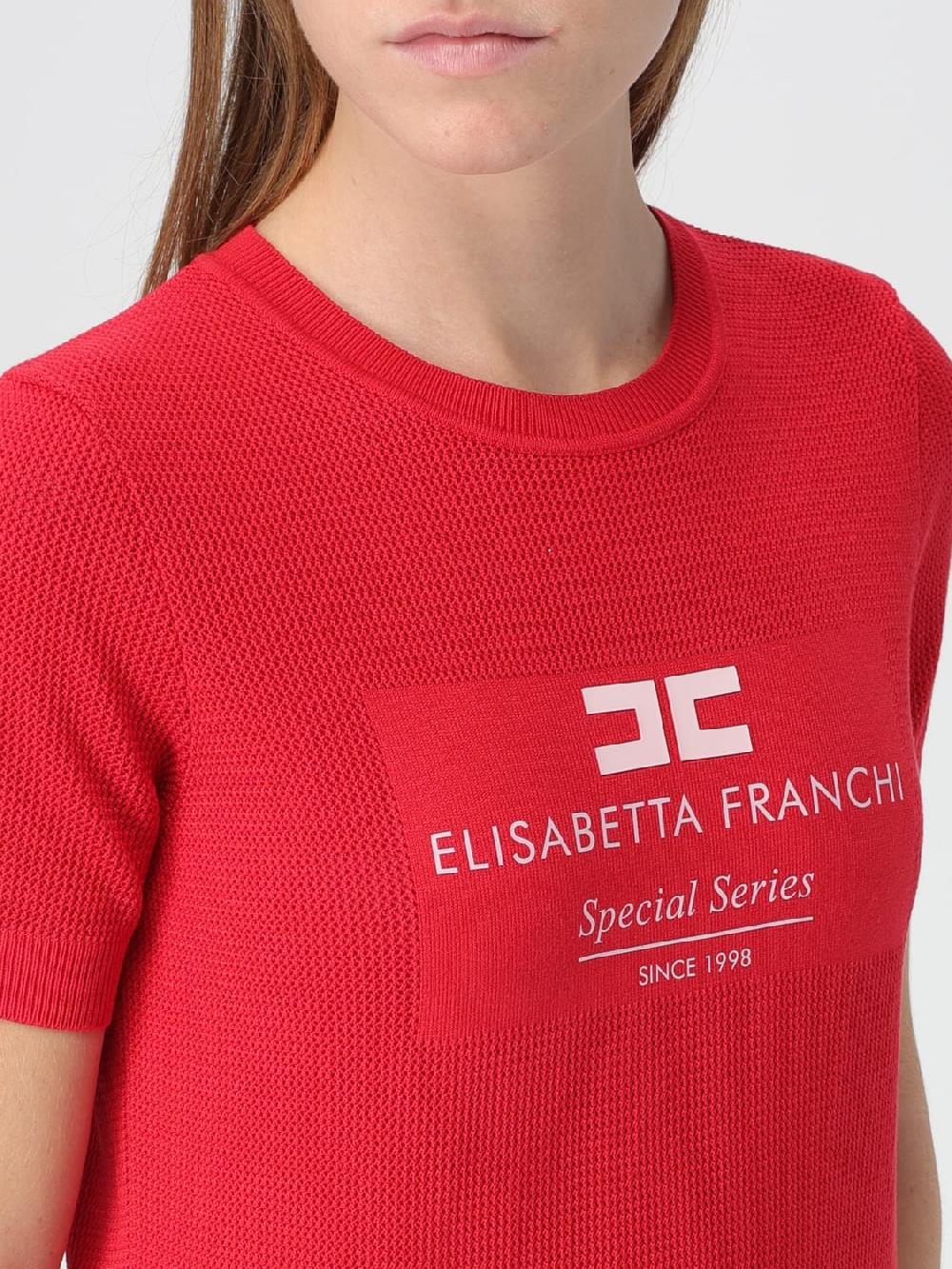 Giglio Maglia A Girocollo Elisabetta Franchi