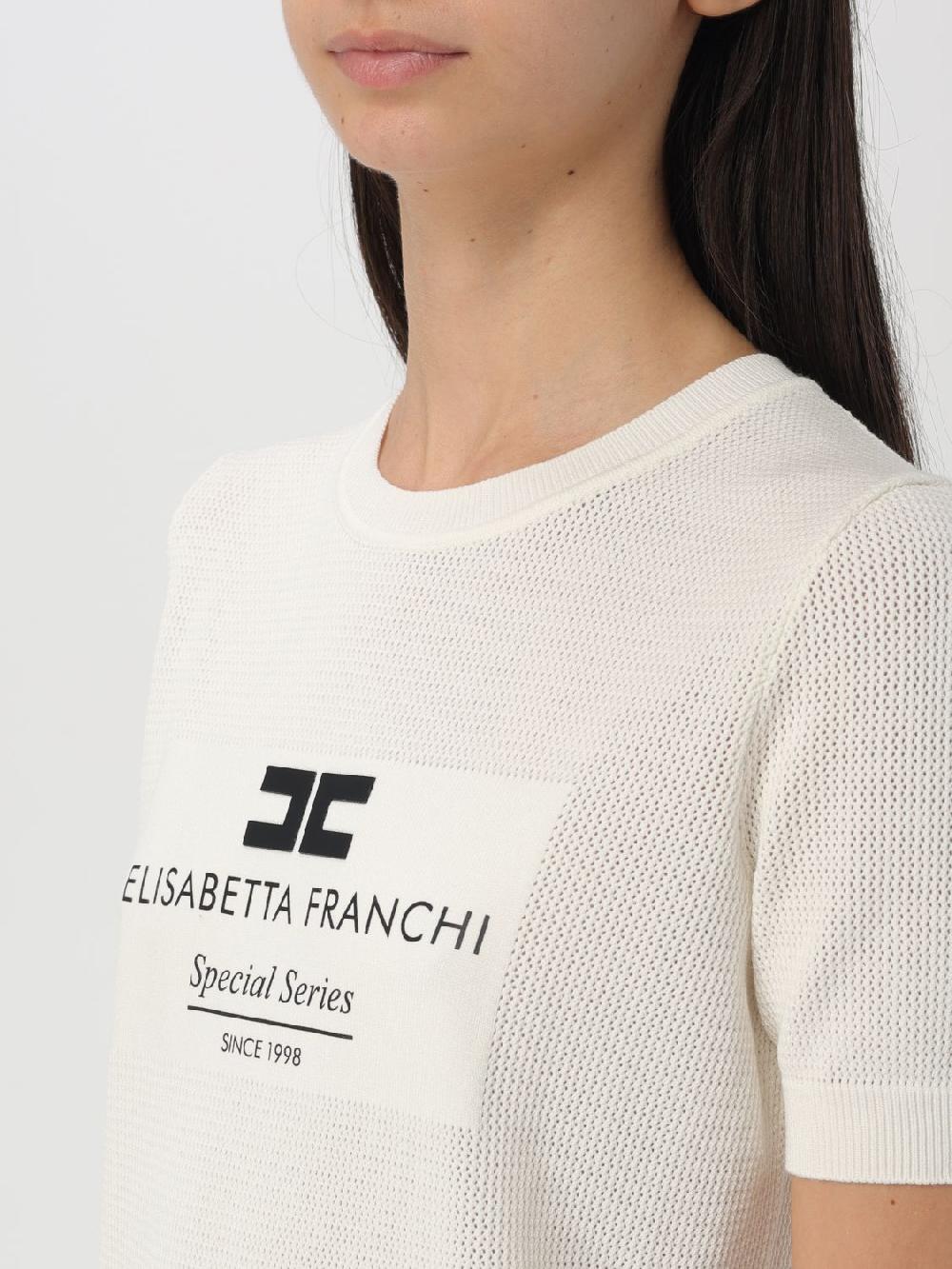 Giglio Maglia A Girocollo Elisabetta Franchi