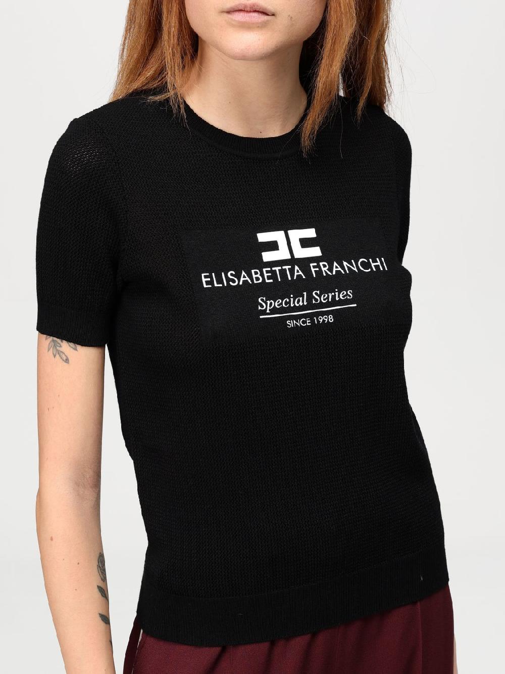 Giglio Maglia A Girocollo Elisabetta Franchi