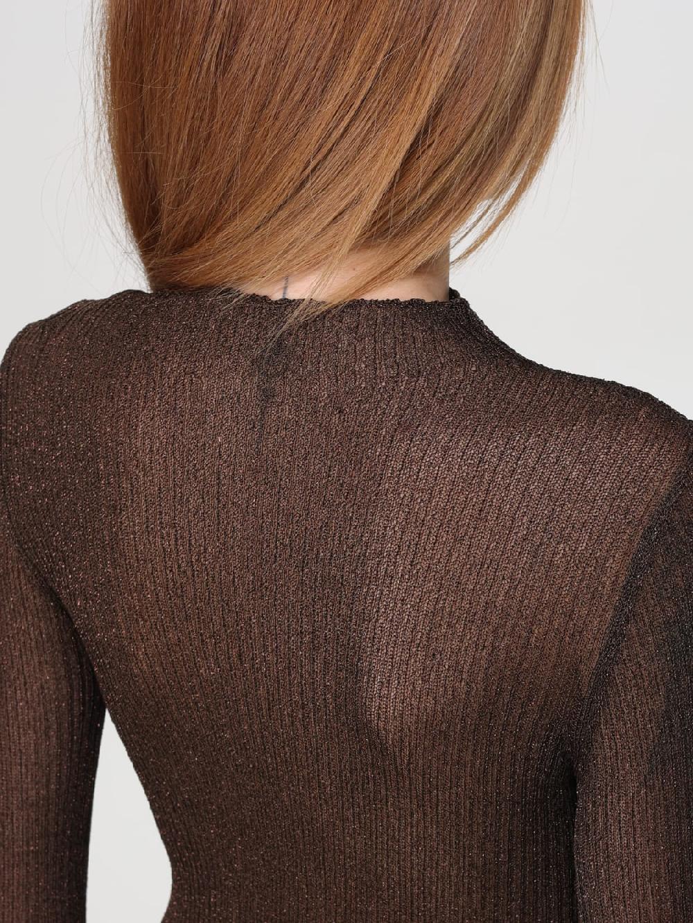 Giglio Maglia A Lupetto Trasparente Pinko