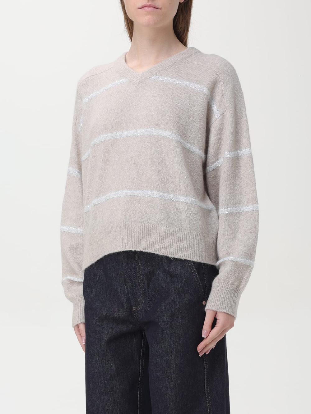 Giglio Maglia A Righe Brunello Cucinelli