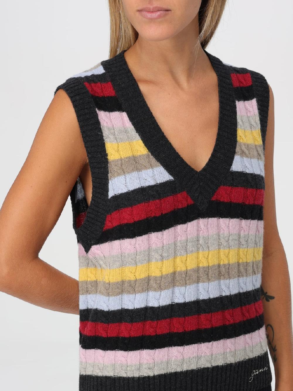 Giglio Maglia A Righe Ganni In Lana