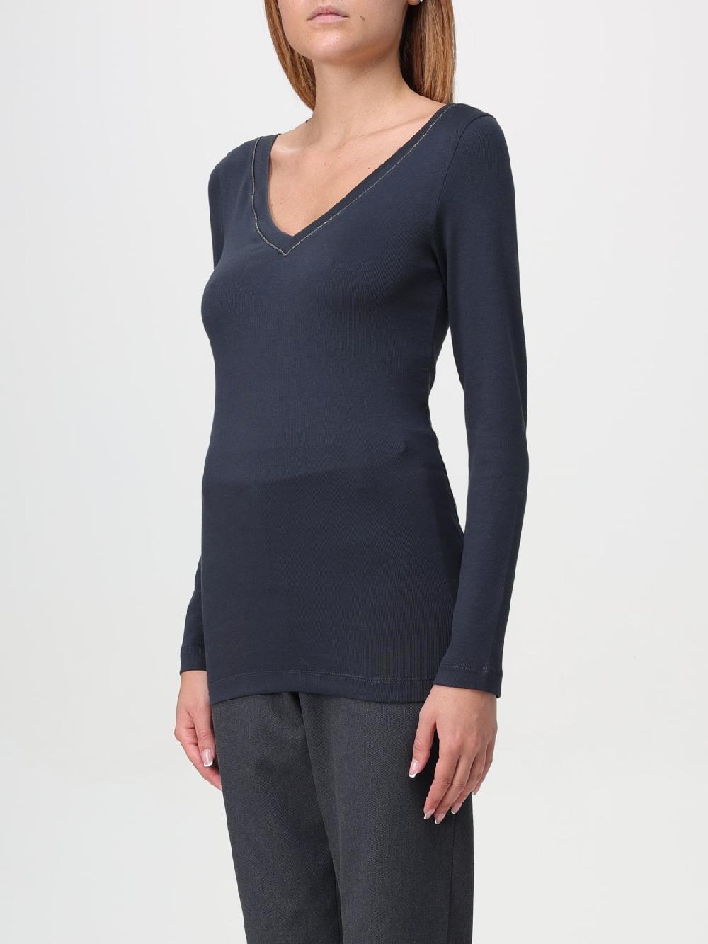Giglio Maglia A V Brunello Cucinelli