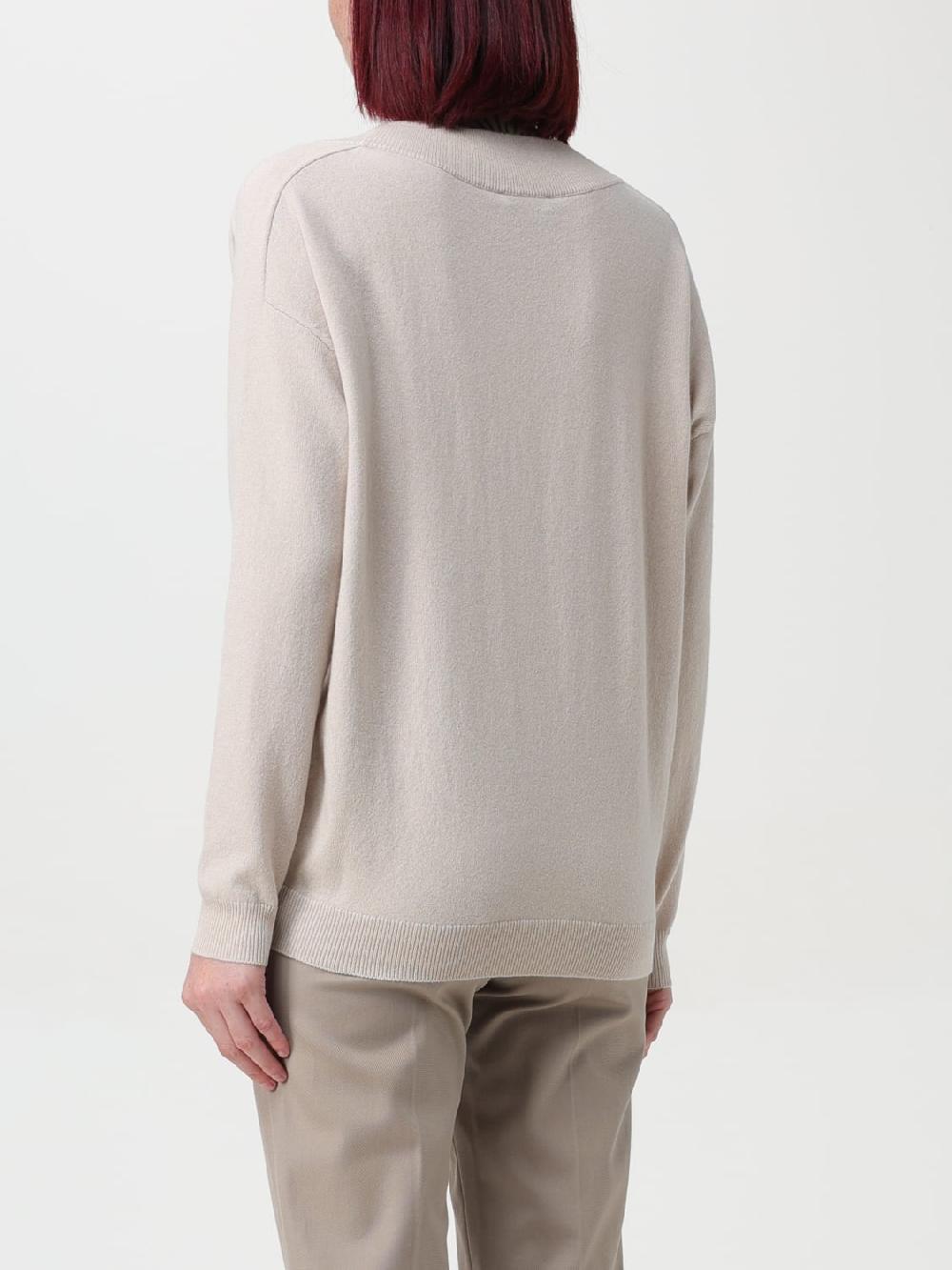 Giglio Maglia A V Brunello Cucinelli In Cashmere