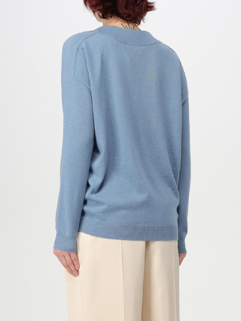 Giglio Maglia A V Brunello Cucinelli In Cashmere
