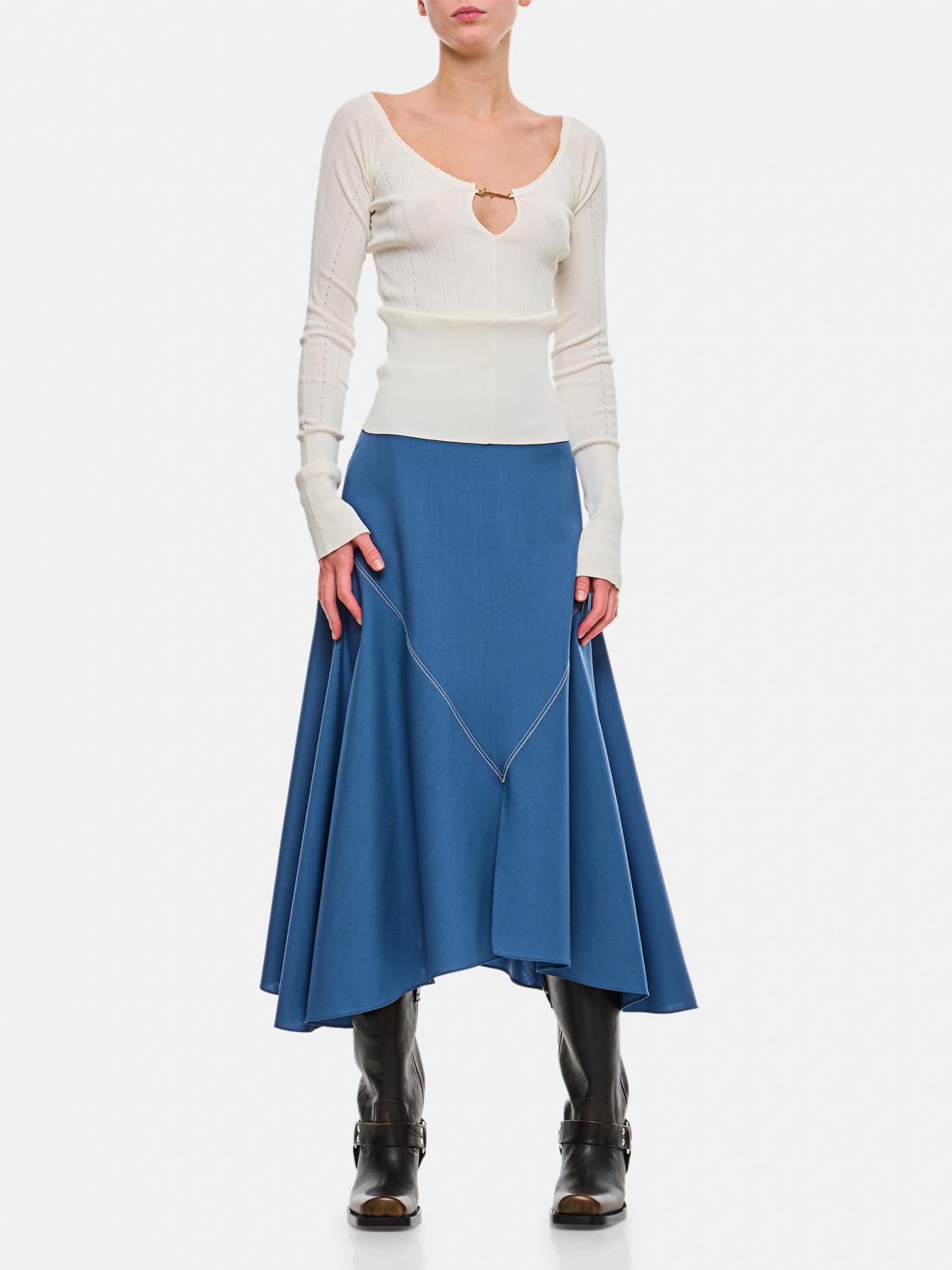 Giglio Maglia A V Jacquemus In Misto Viscosa