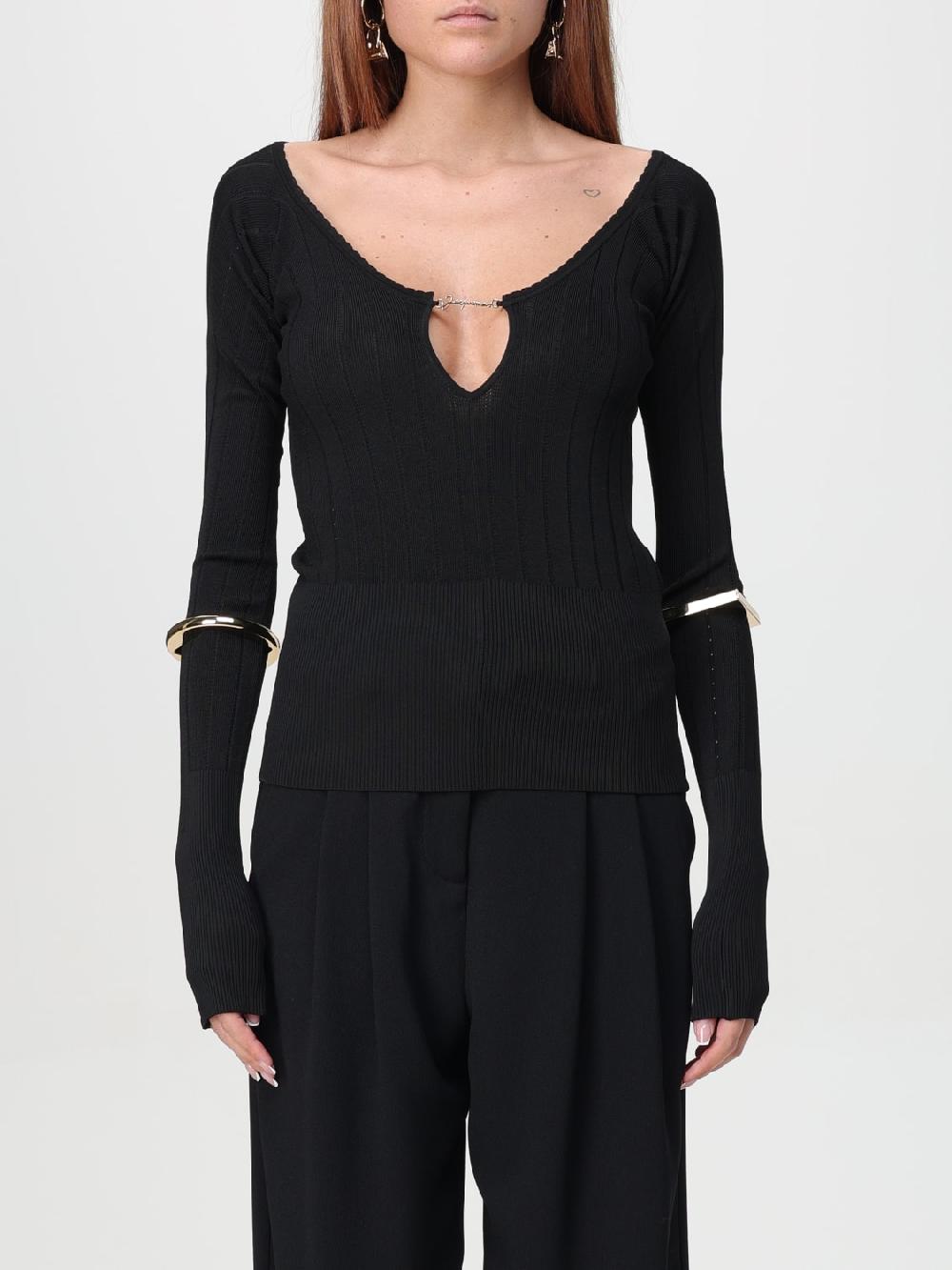 Giglio Maglia a v Jacquemus in misto viscosa