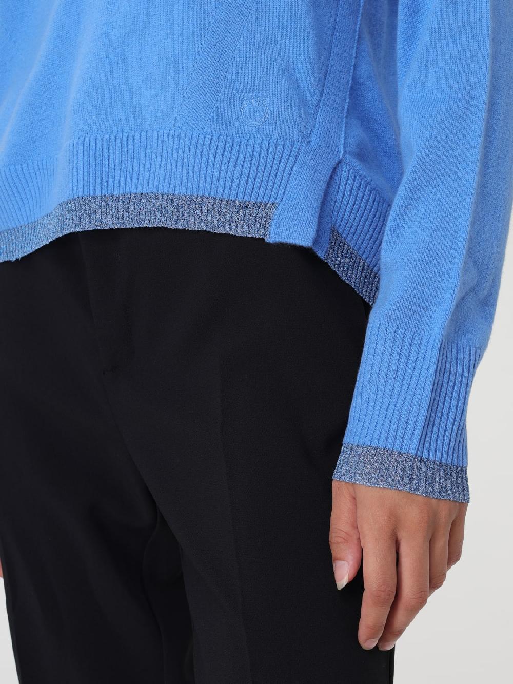 Giglio Maglia A V Pinko In Lana E Cashmere