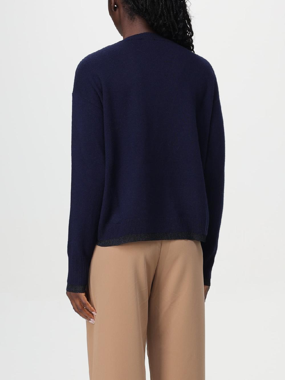 Giglio Maglia A V Pinko In Lana E Cashmere
