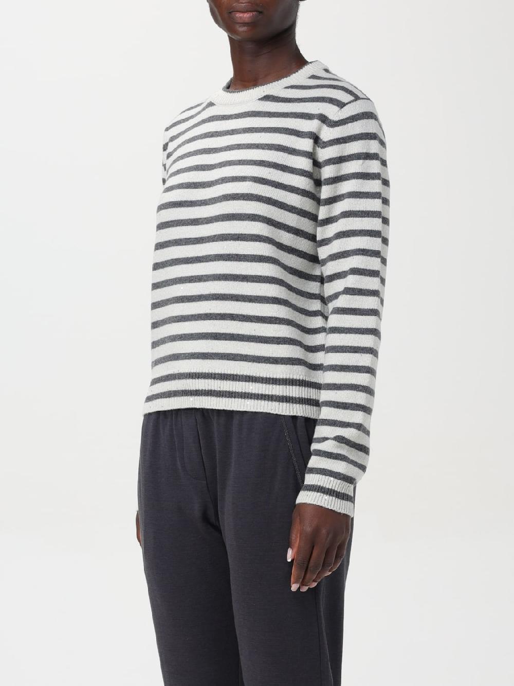 Giglio Maglia Basic Brunello Cucinelli A Righe