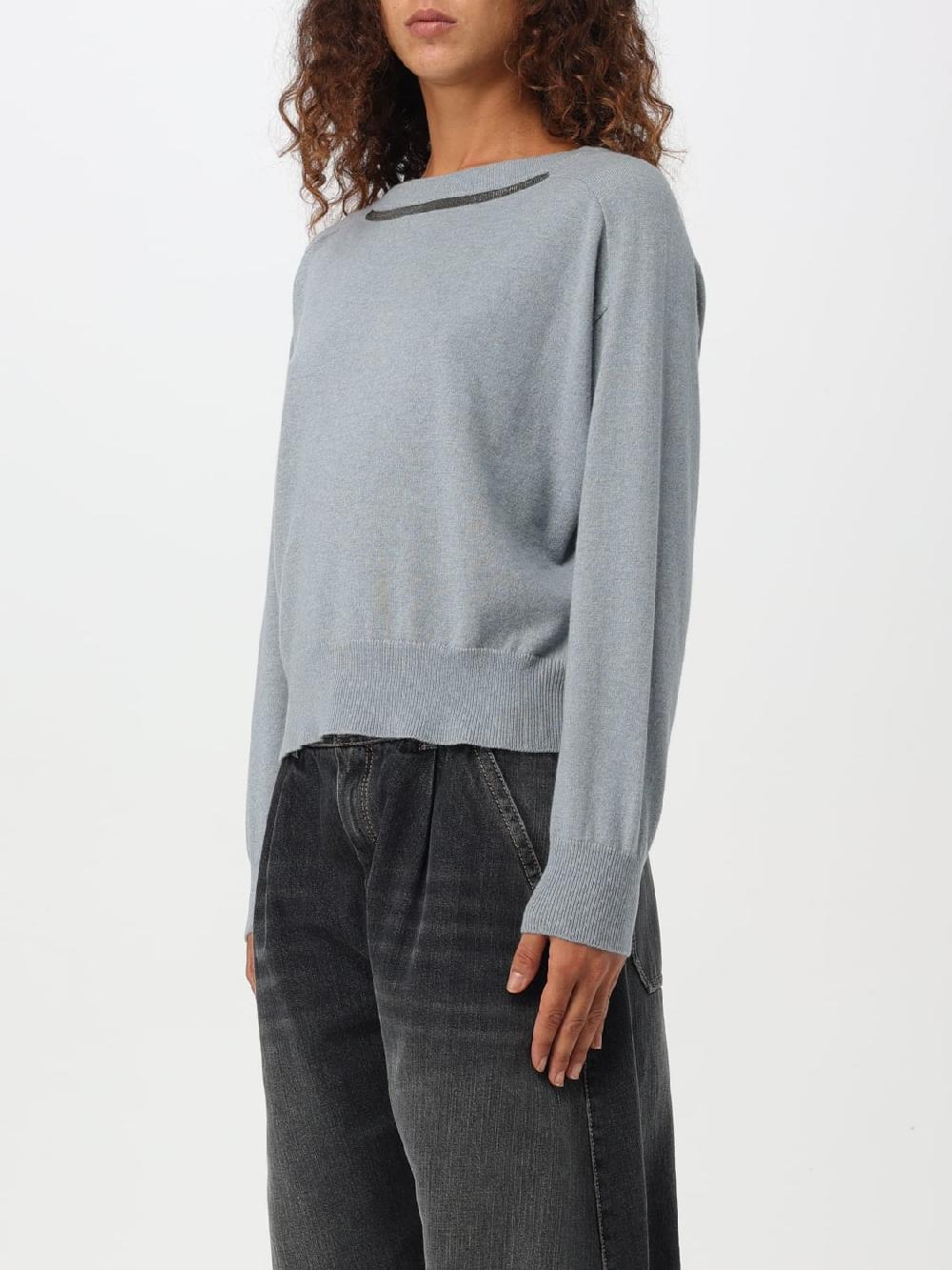 Giglio Maglia Basic Brunello Cucinelli In Cashmere