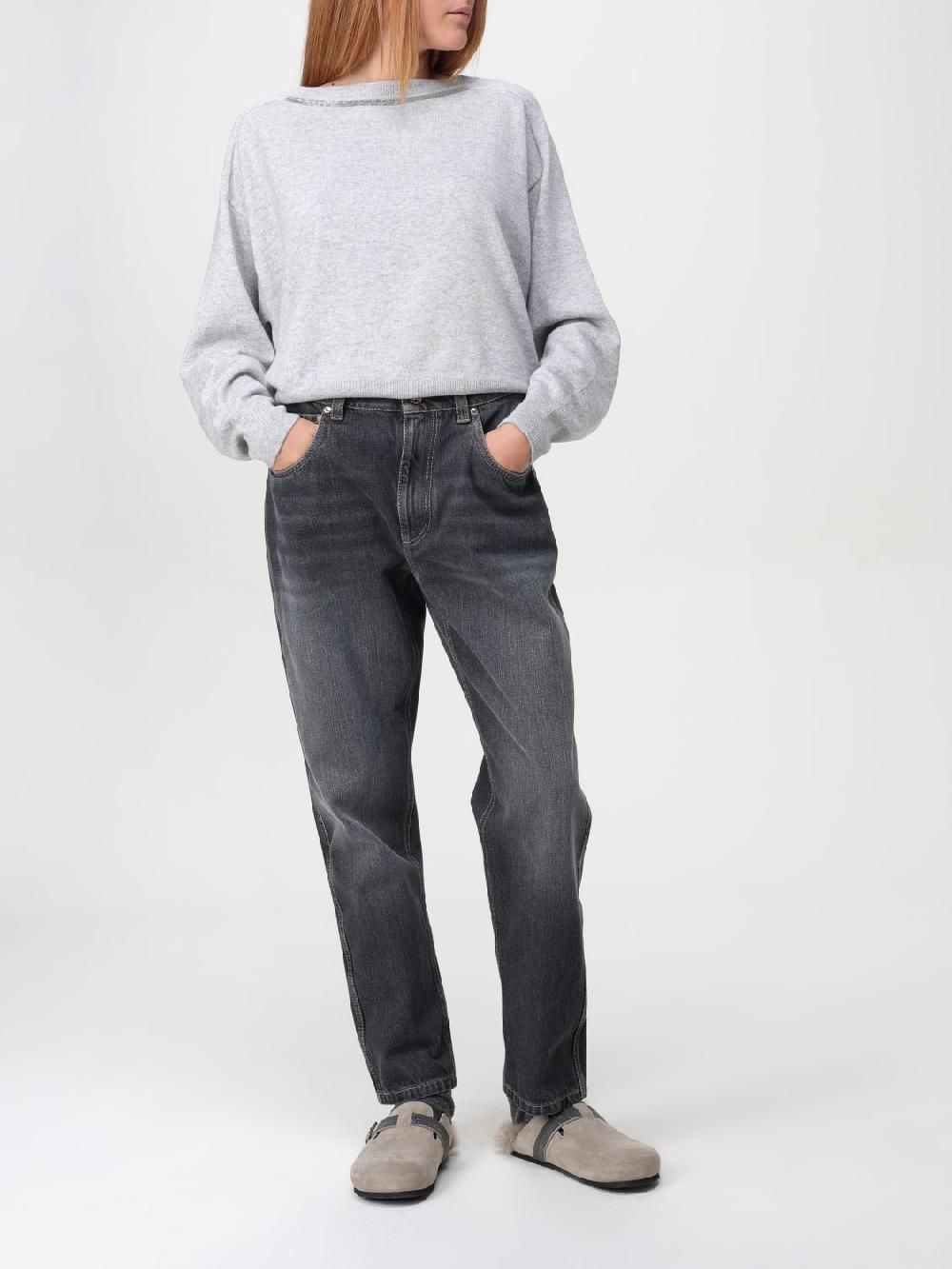Giglio Maglia Basic Brunello Cucinelli In Cashmere