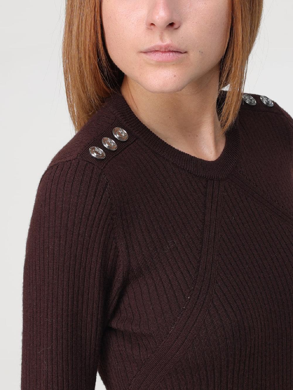 Giglio Maglia Basic Pinko In Lana A Coste