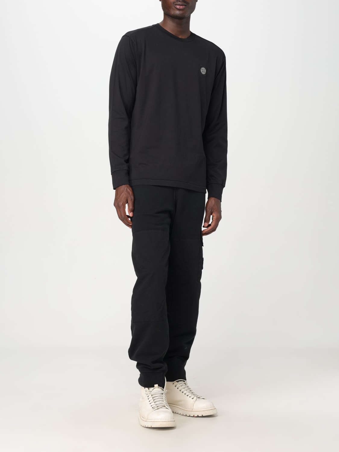 Giglio Maglia Basic Stone Island Con Logo