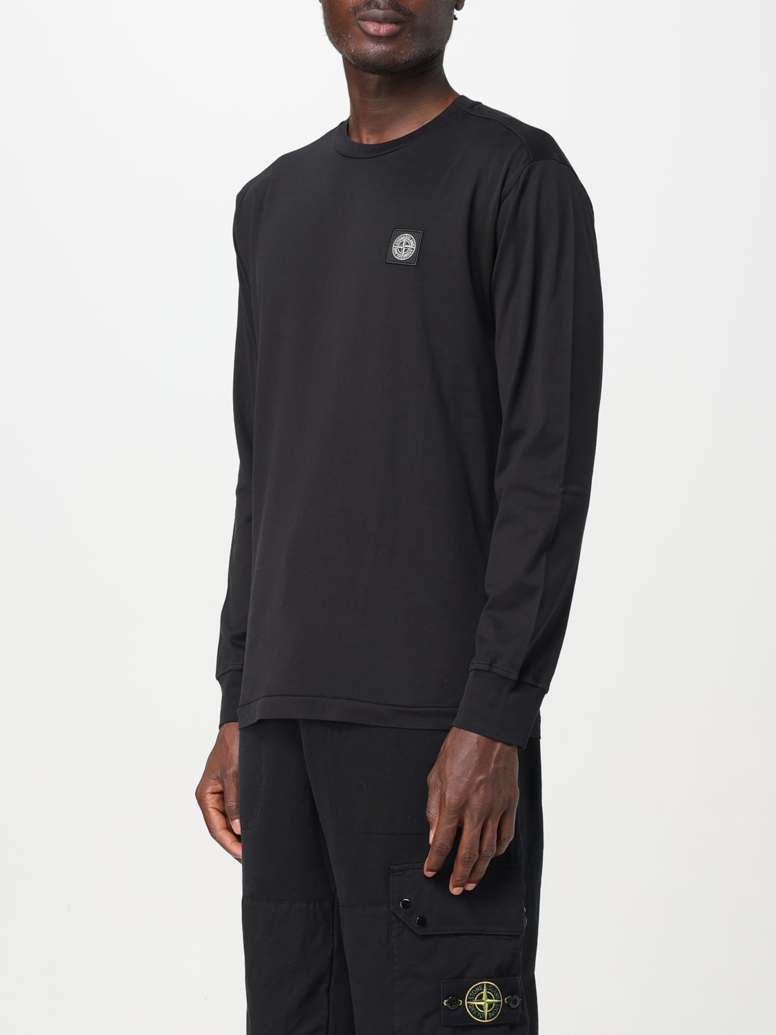Giglio Maglia Basic Stone Island Con Logo
