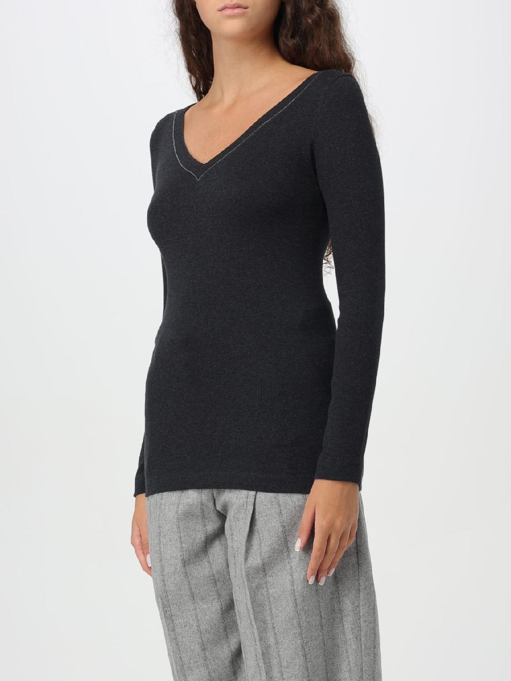 Giglio Maglia Brunello Cucinelli In Cotone Stretch