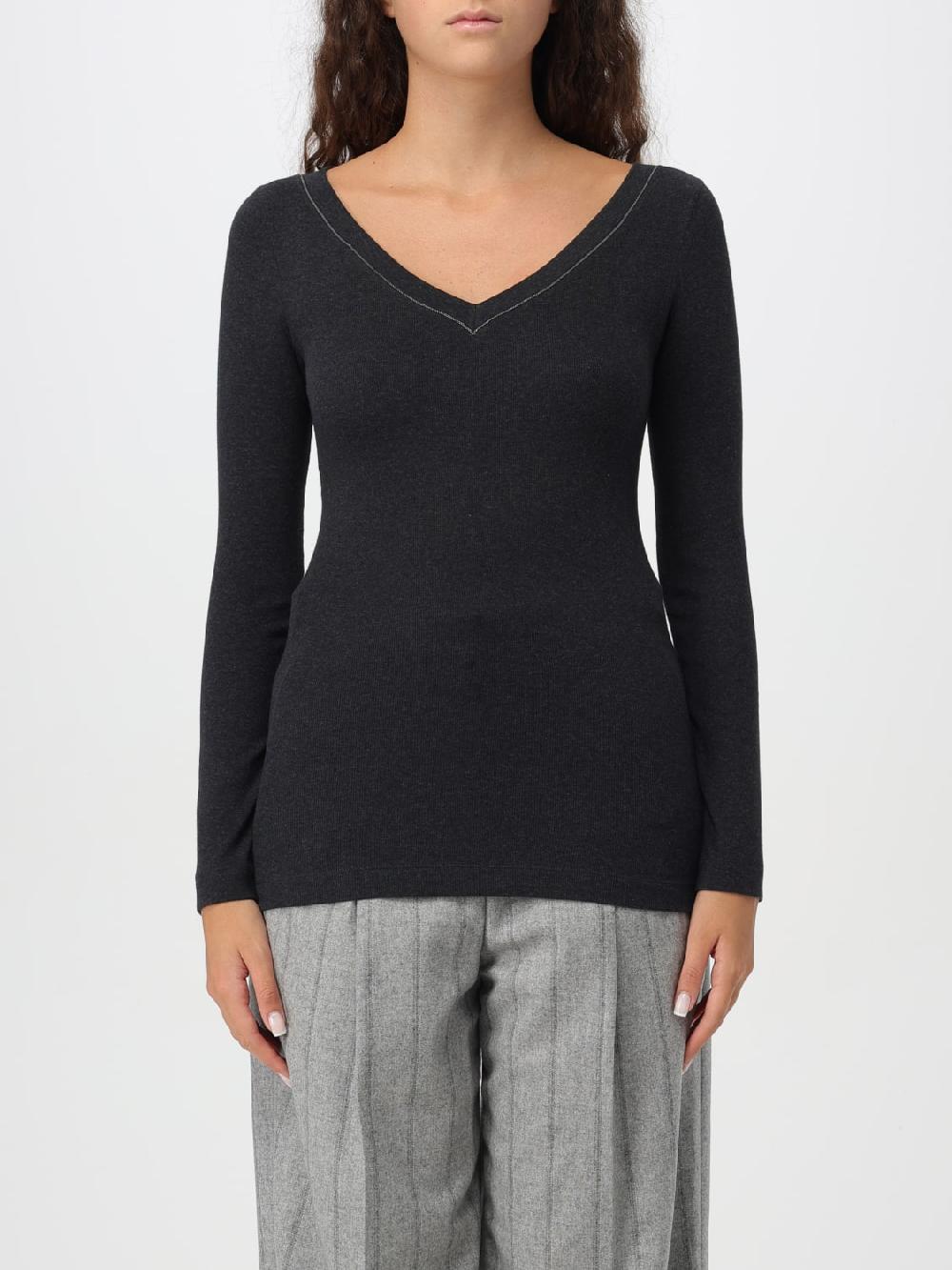 Giglio Maglia Brunello Cucinelli in cotone stretch