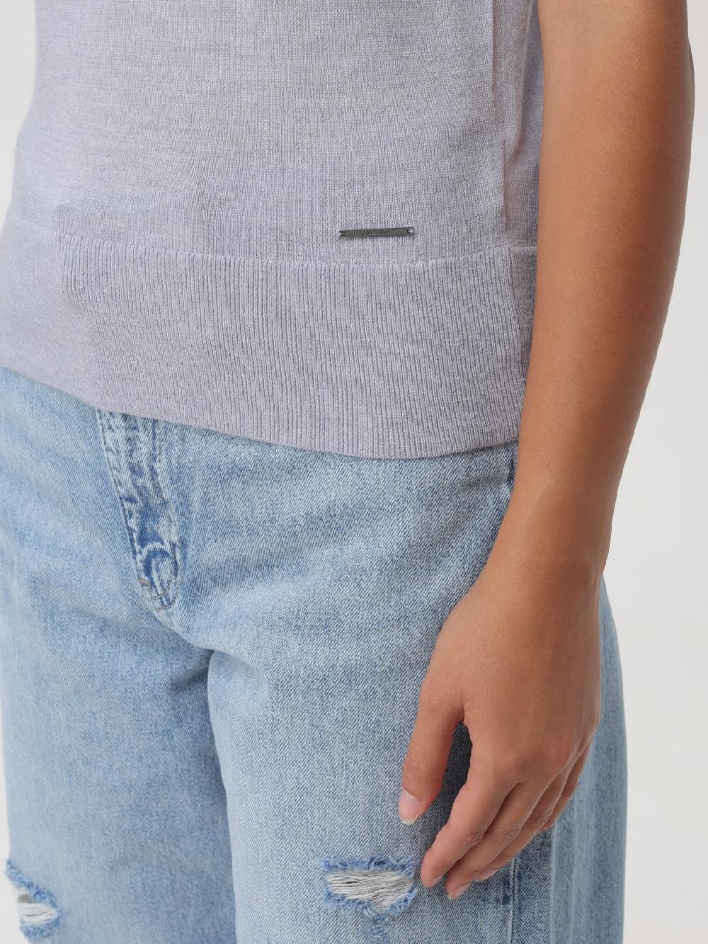 Giglio Maglia Calvin Klein In Lana Sostenibile