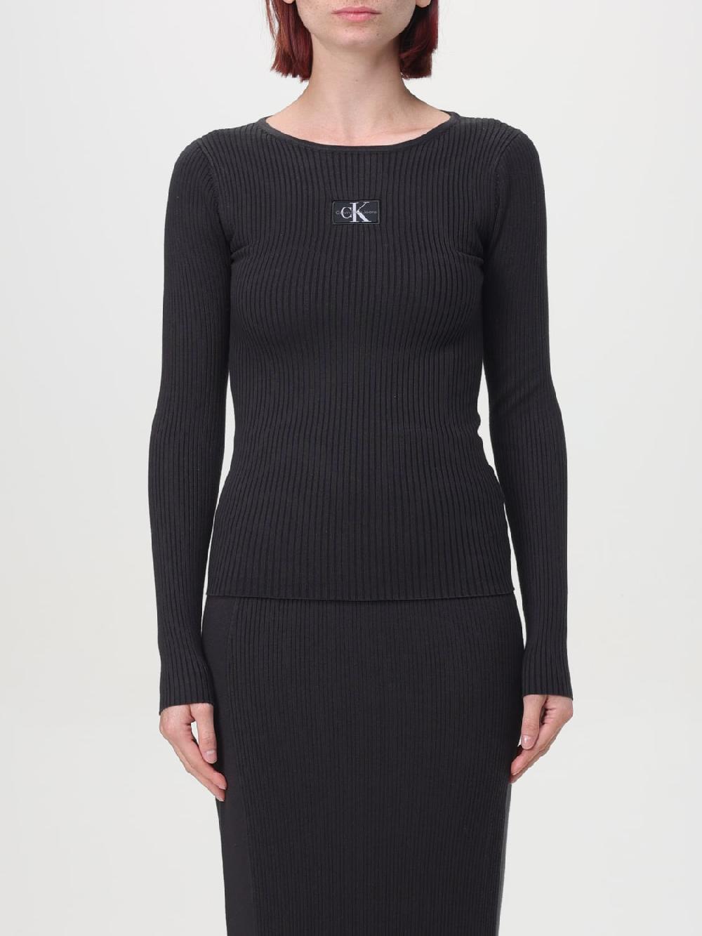 Giglio Maglia Calvin Klein in lyocell a coste