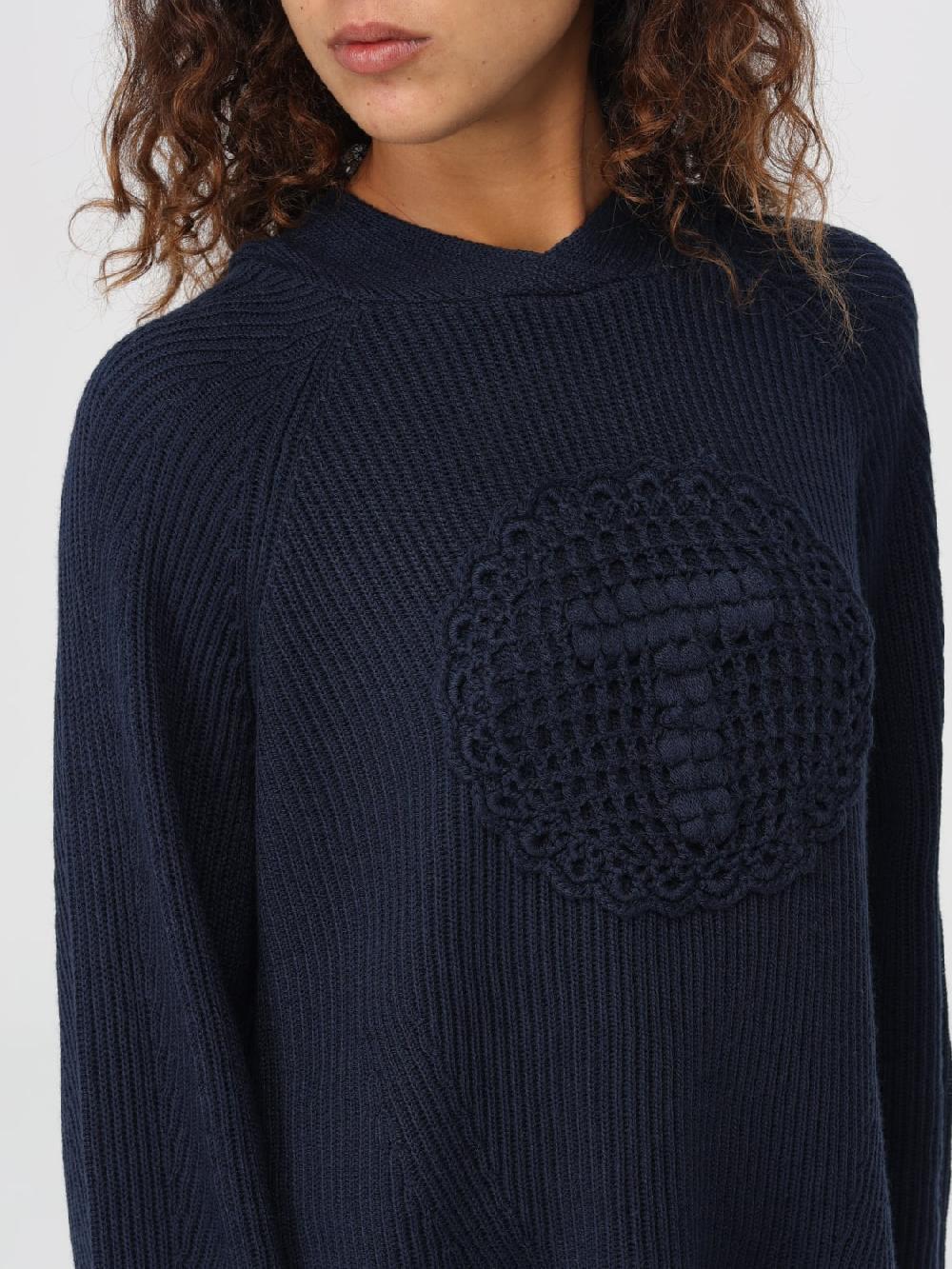 Giglio Maglia Con Logo E Cappuccio Twinset