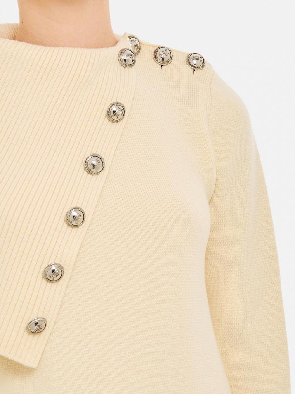 Giglio Maglia Con Maxi Collo Rabanne