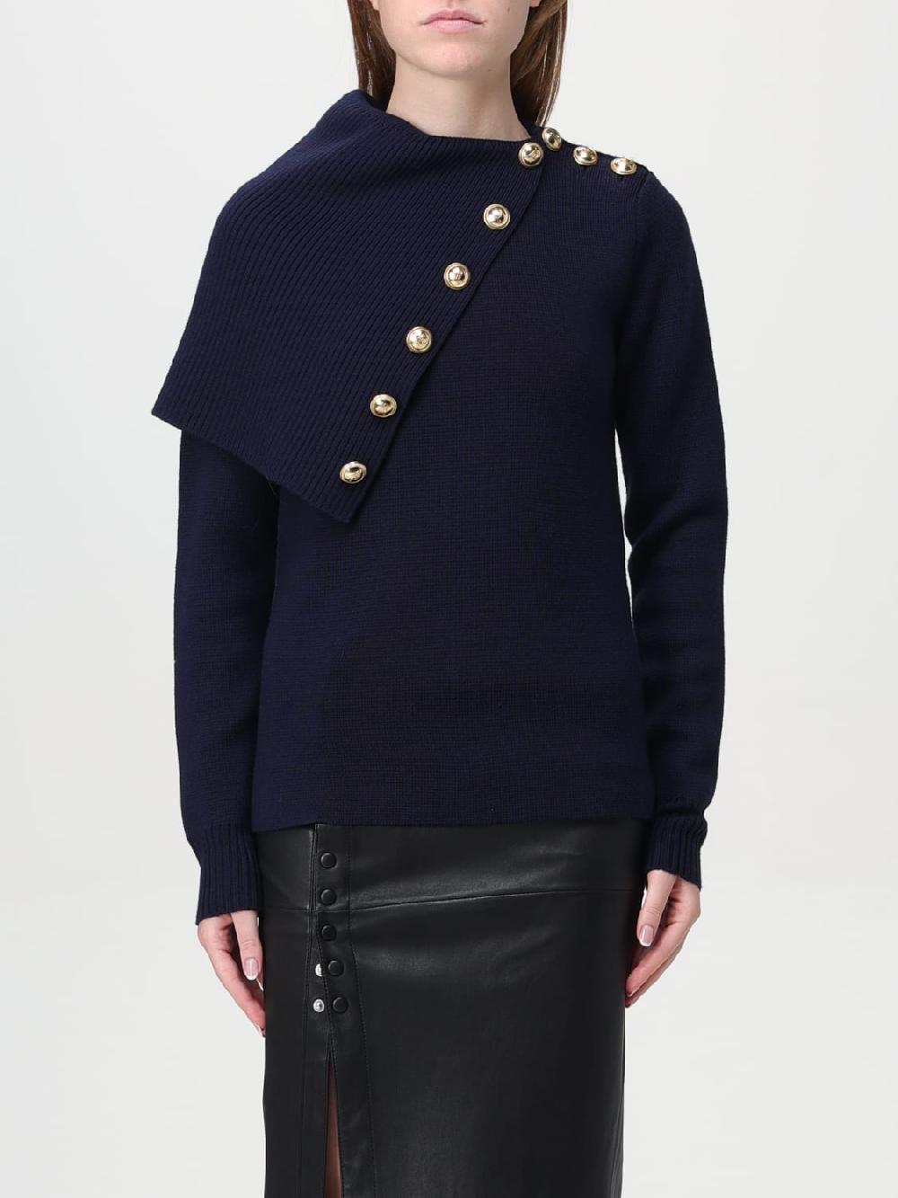 Giglio Maglia con maxi collo Rabanne