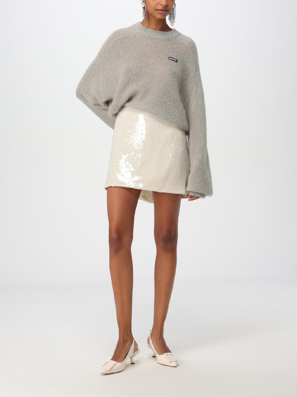 Giglio Maglia Con Mini Logo Rotate In Mohair
