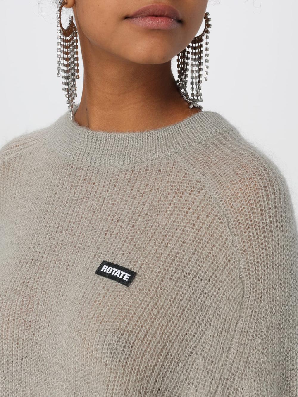 Giglio Maglia Con Mini Logo Rotate In Mohair