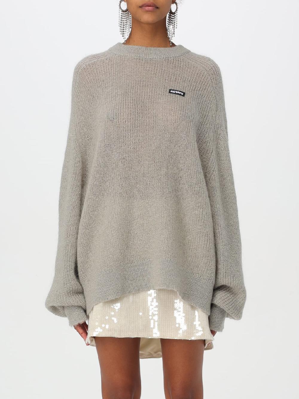 Giglio Maglia con mini logo Rotate in mohair