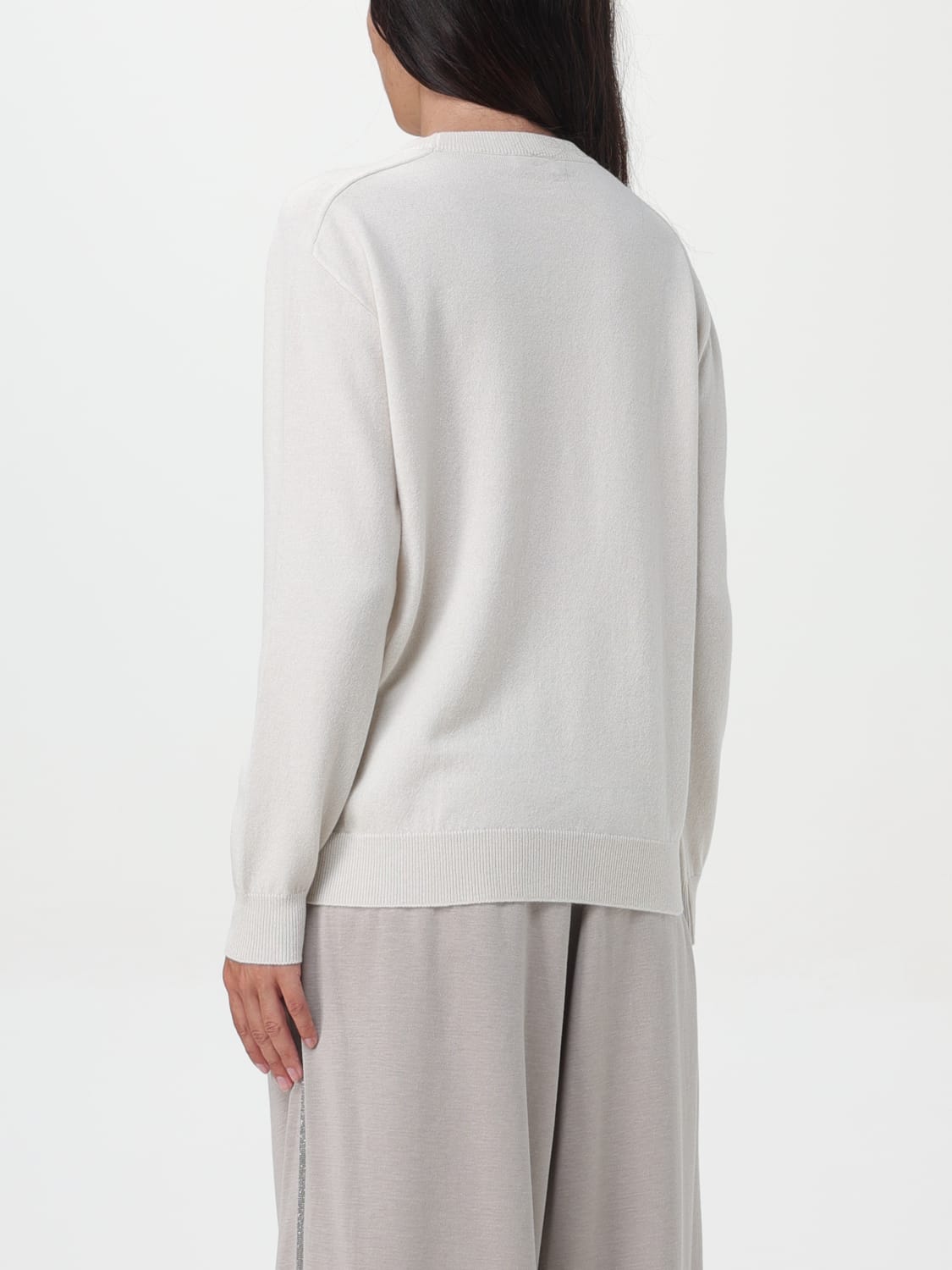 Giglio Maglia Con Monile Brunello Cucinelli