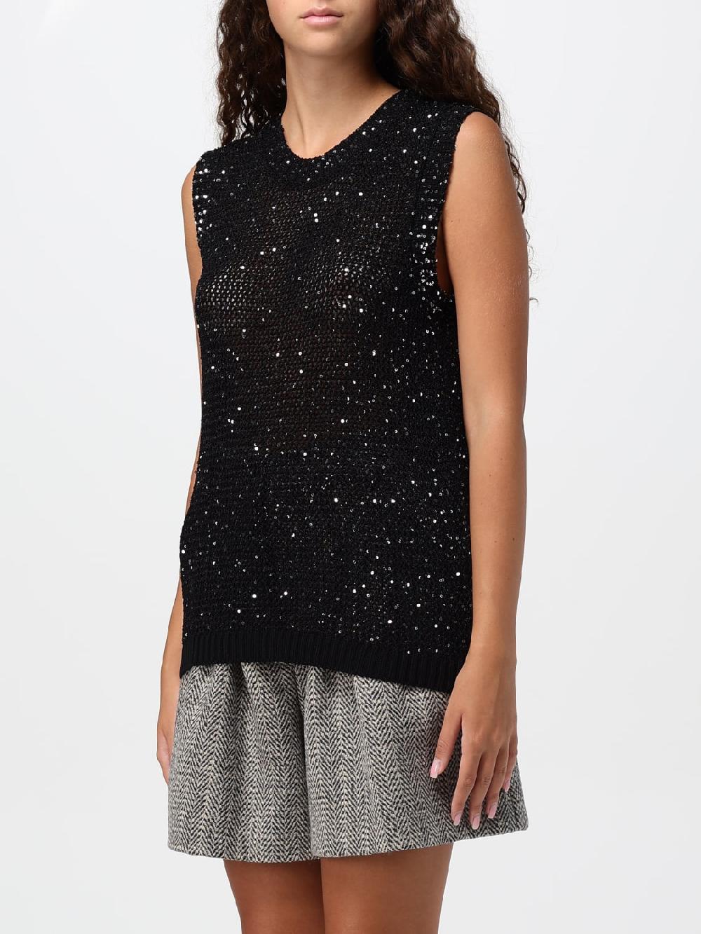 Giglio Maglia Con Paillettes Golden Goose