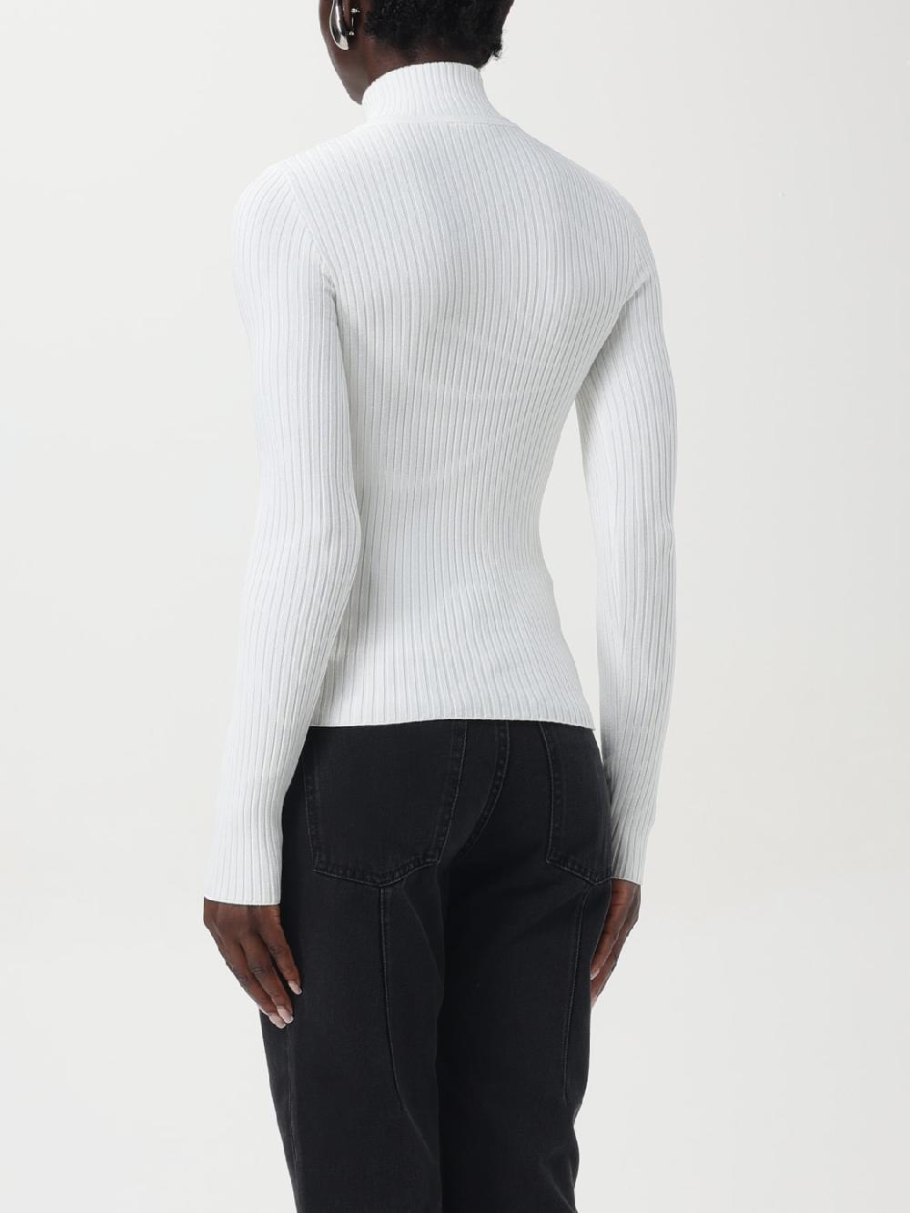 Giglio Maglia Courrèges In Viscosa A Coste Stretch