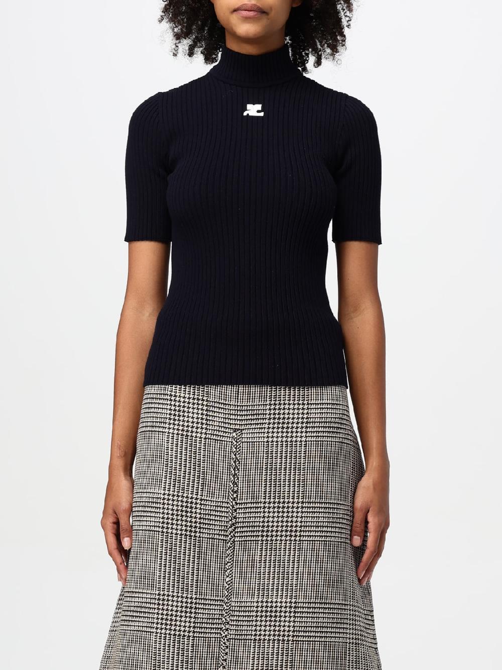 Giglio Maglia Courrèges in viscosa stretch