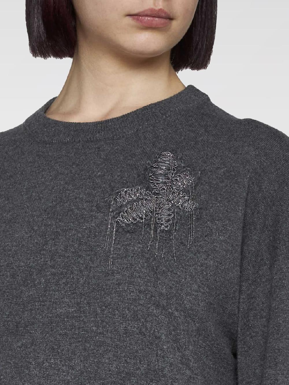 Giglio Maglia Di Cashmere Brunello Cucinelli