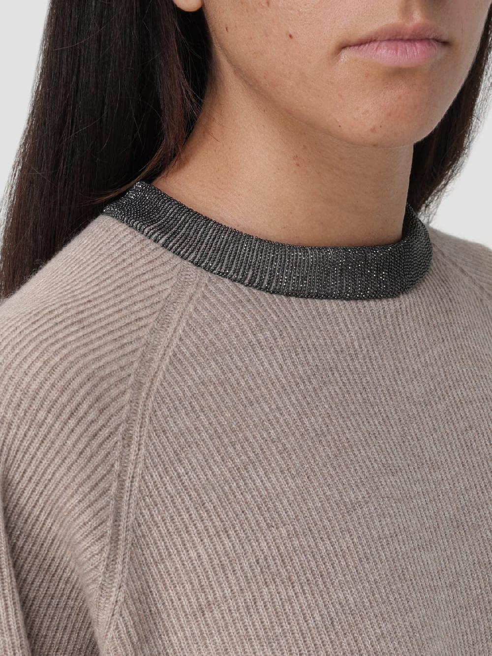 Giglio Maglia Di Cashmere Brunello Cucinelli