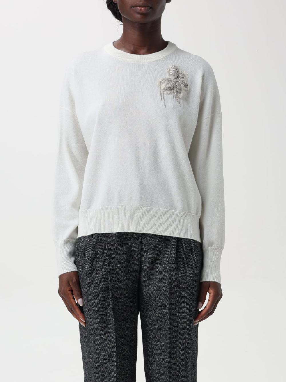 Giglio Maglia di cashmere Brunello Cucinelli