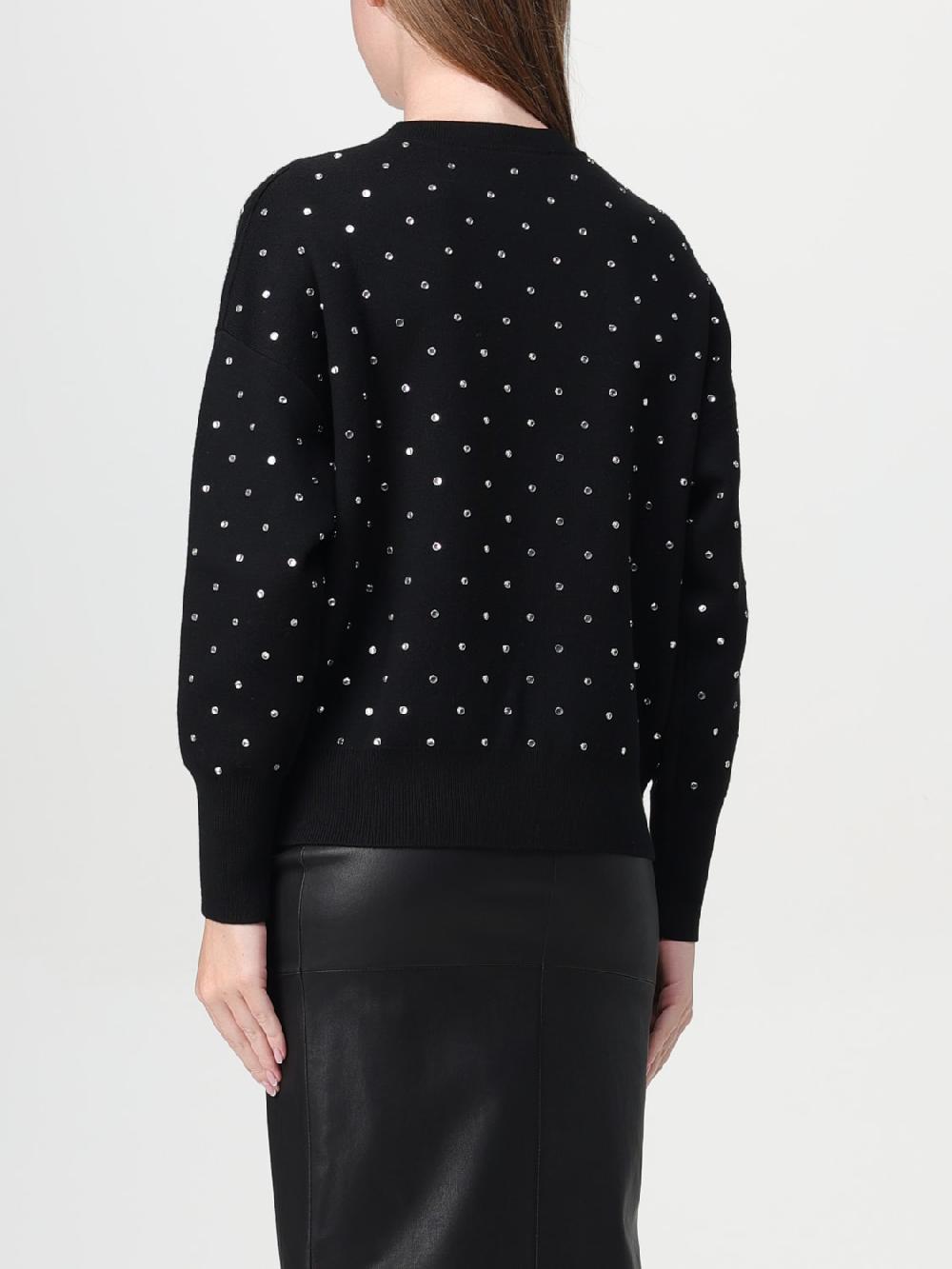 Giglio Maglia Di Lana Con Strass Rabanne