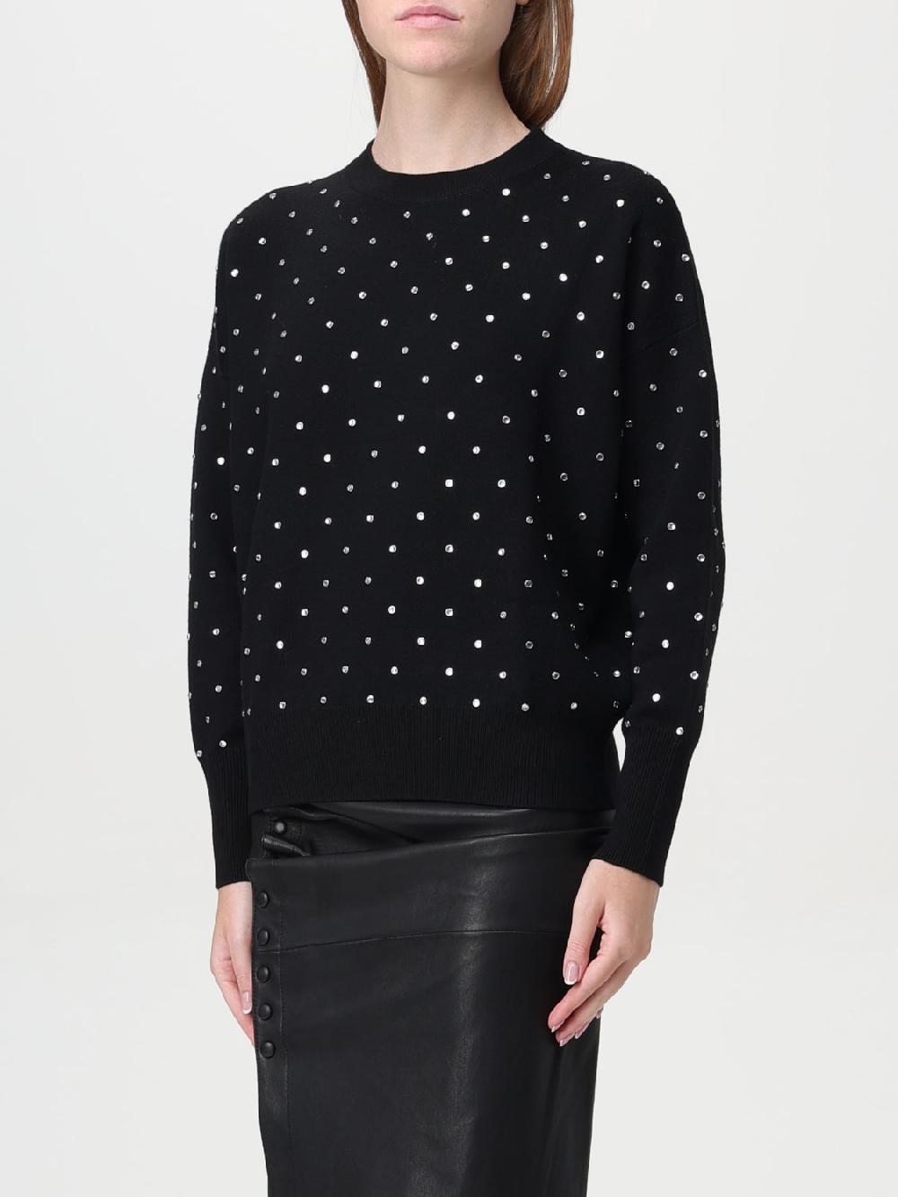 Giglio Maglia Di Lana Con Strass Rabanne