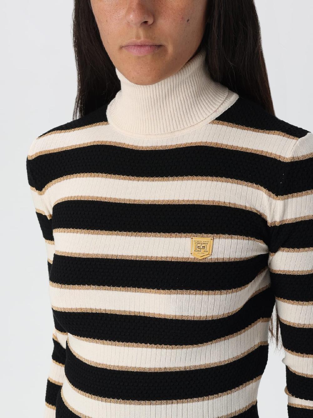 Giglio Maglia Elisabetta Franchi In Maglia A Righe