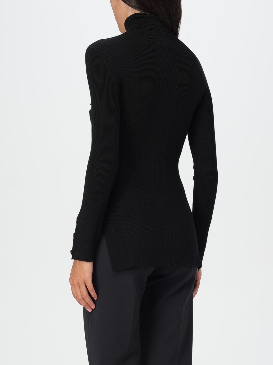Giglio Maglia Elisabetta Franchi In Viscosa E Seta