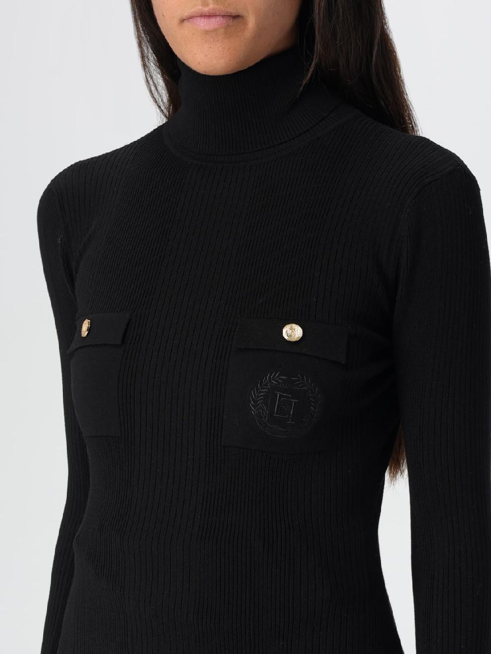 Giglio Maglia Elisabetta Franchi In Viscosa E Seta