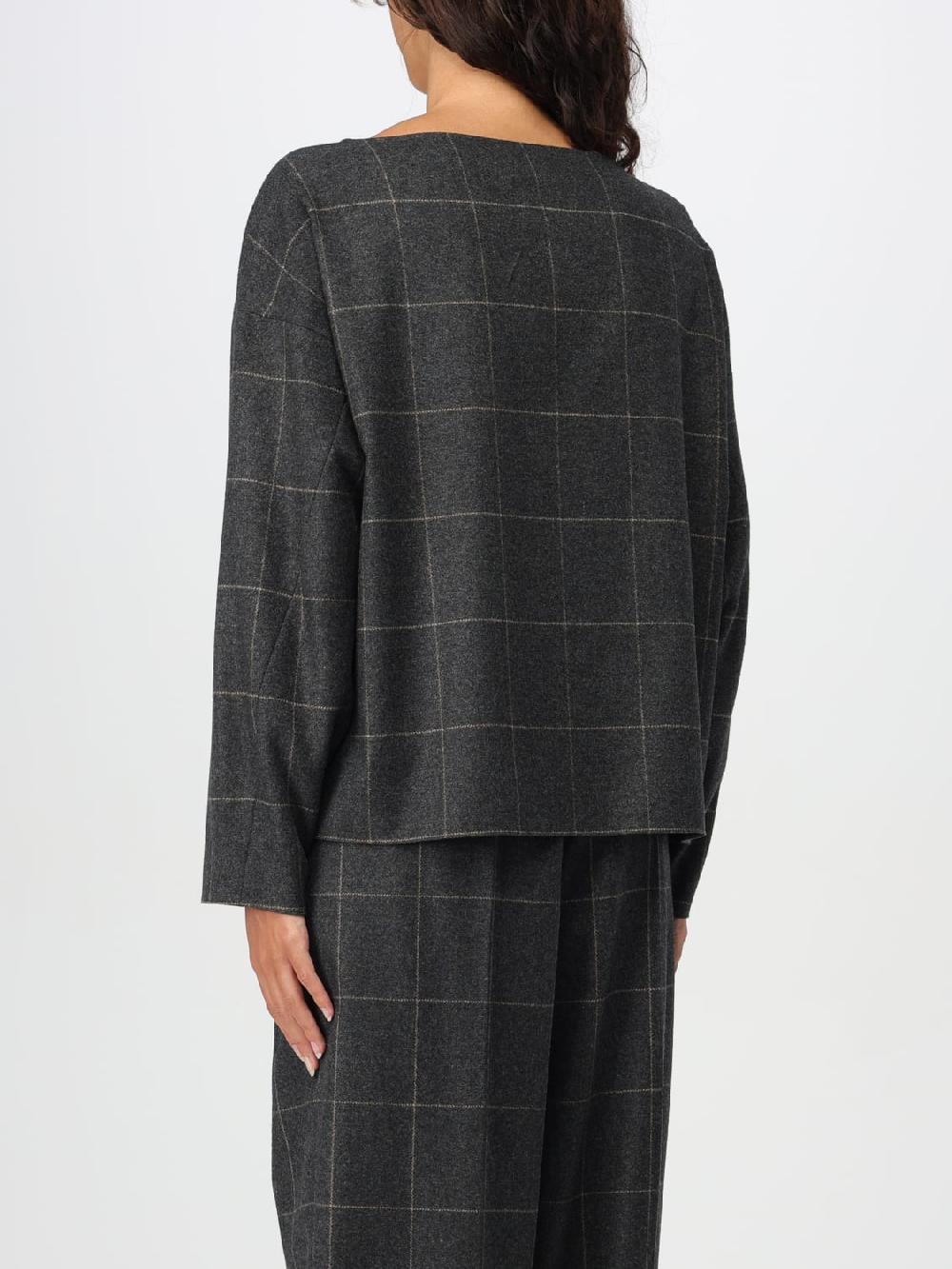 Giglio Maglia Emporio Armani In Misto Lana Check