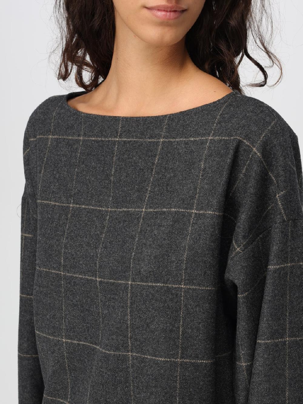 Giglio Maglia Emporio Armani In Misto Lana Check