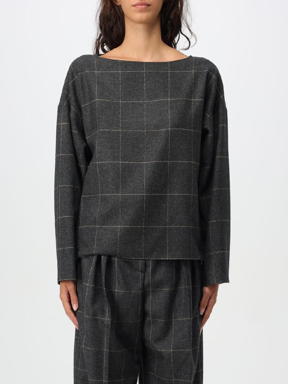 Giglio Maglia Emporio Armani in misto lana check
